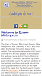 Mobile Screenshot of epsomhistory.com