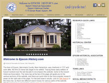 Tablet Screenshot of epsomhistory.com